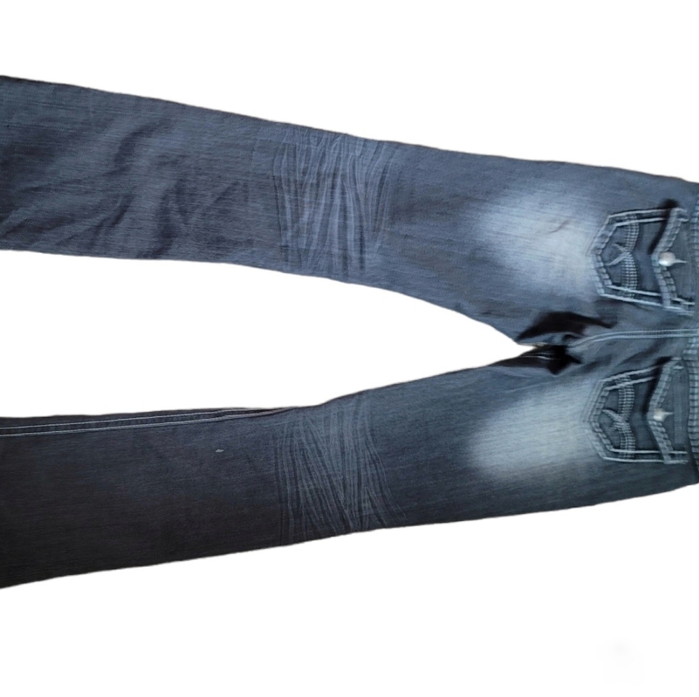 Suko sz 6 black jeans boot leg